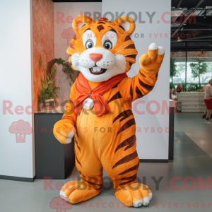 Disfraz de mascota tigre...