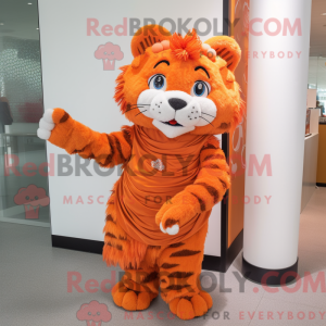 Costume mascotte de Tigre...