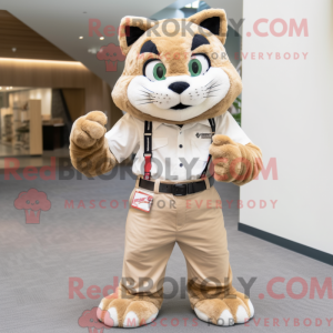 Máscara Tan Bobcat com...