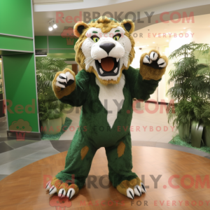 Skovgrøn sabeltand tiger...