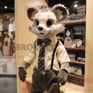 Costume mascotte de civette...