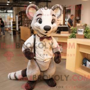 Figura de máscara de civet...