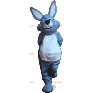 Gray rabbit mascot - Redbrokoly.com