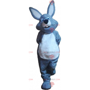 Mascotte lapin gris - Redbrokoly.com