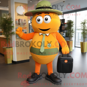 Oliven Orange maskot...