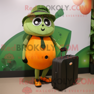 Oliven Orange maskot...