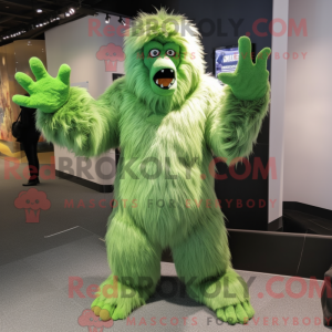 Costume de mascotte de yéti...
