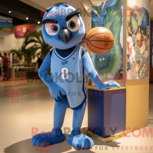 Maskotka Olive Blue Jay w...