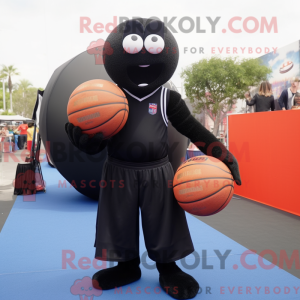 Black Basketball Ball...