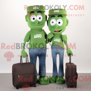 Olive Aglet maskot...