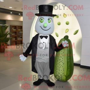 Silver Cucumber mascot...