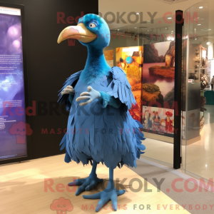 Máscara de pássaro Blue...