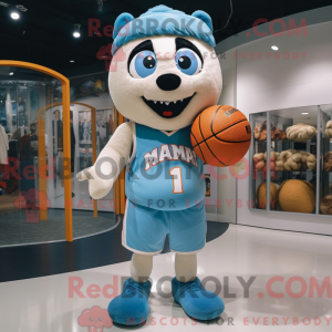 Basketbollmaskot drakt...