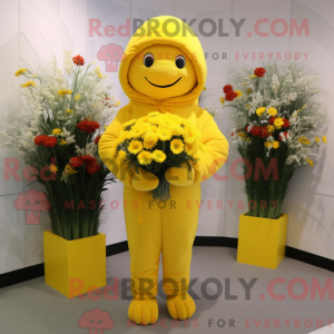 Geel boeket bloemen...