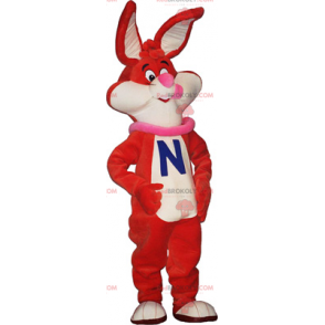 Orange Rabbit Mascot - Redbrokoly.com