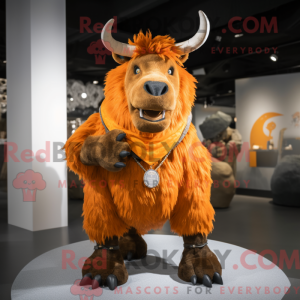 Oranje wolharige neushoorn...