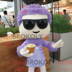 Lavender Fried Rice mascot...