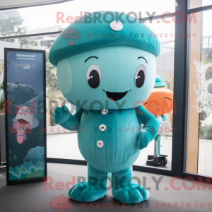 Postava maskota Teal...