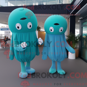 Postava maskota Teal...