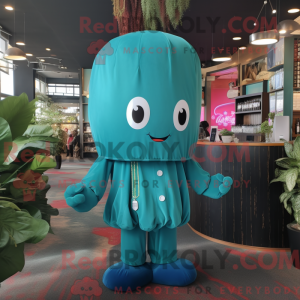Postava maskota Teal...