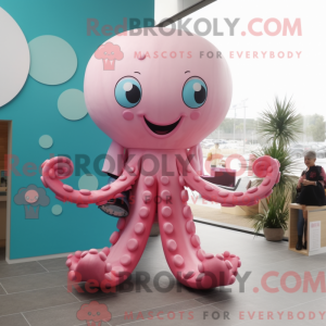 Máscara Rosa Octopus com...