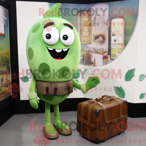 Oliven Candy Box maskot...