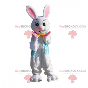 Rabbit mascot with pink ears - Redbrokoly.com
