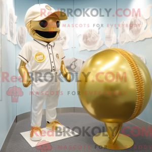 Disfraz de mascota Gold...