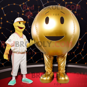 Disfraz de mascota Gold...