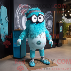 Cyan Cyclops máscara de...