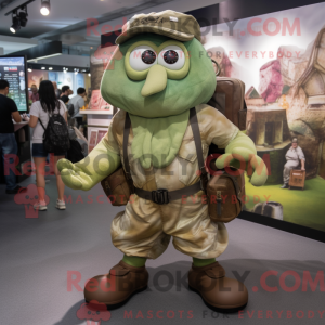 Costume de mascotte d Olive...
