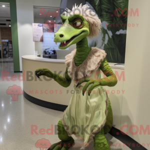 Costume de mascotte d Olive...