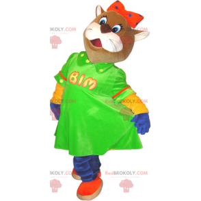Madame Cat mascotte in abito - Redbrokoly.com