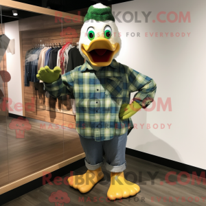 Figura de máscara de pato...