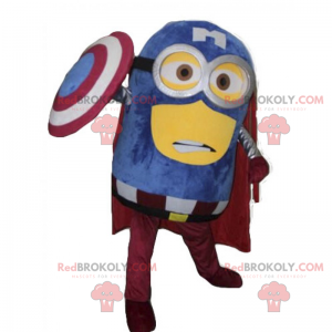 Minion Mascot - Captain America - Redbrokoly.com