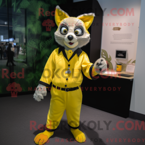 Citrongul Civet maskot...
