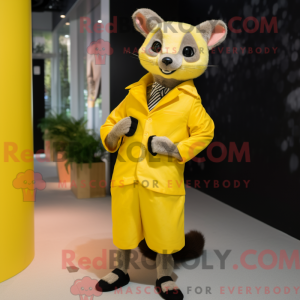 Citrongul Civet maskot...
