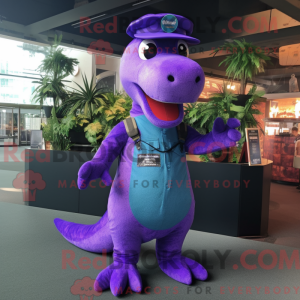Lilla Diplodocus maskot...