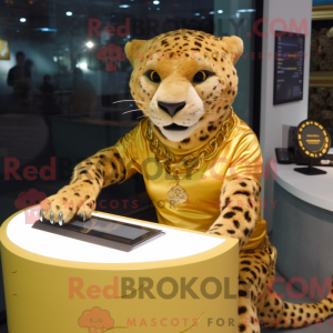 Disfraz de mascota Gold...