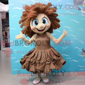 Disfraz de mascota sirena...