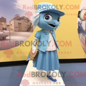 Disfraz de mascota Sky Blue...