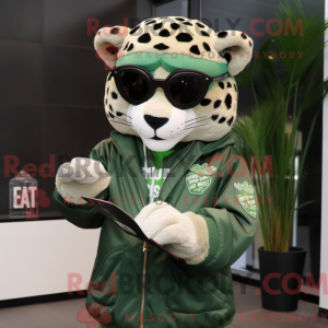 Figura de máscara de jaguar...
