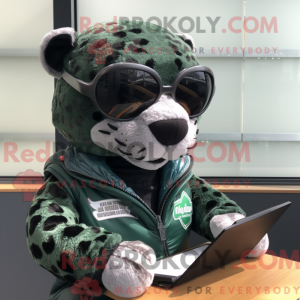 Figura de máscara de jaguar...