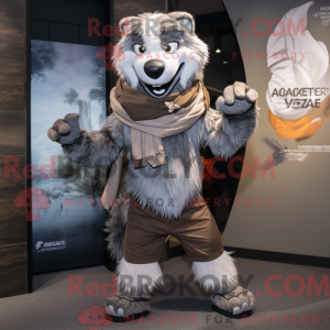 Costume mascotte de Gray...