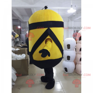 Mascot Minion Stuart - Black Overalls - Redbrokoly.com