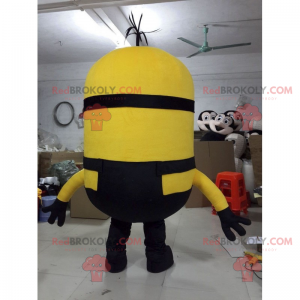 Maskottchen Minion Stuart - Black Overalls - Redbrokoly.com