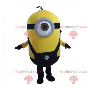 Mascot Minion Stuart - Mono negro - Redbrokoly.com