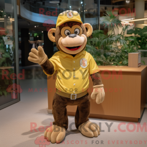 Personaggio mascotte Gold...