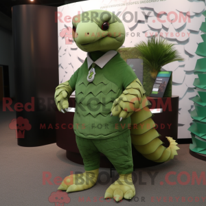 Disfraz de mascota pangolín...
