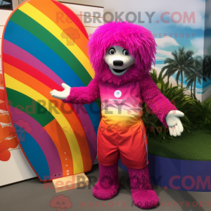 Magenta regenboog...